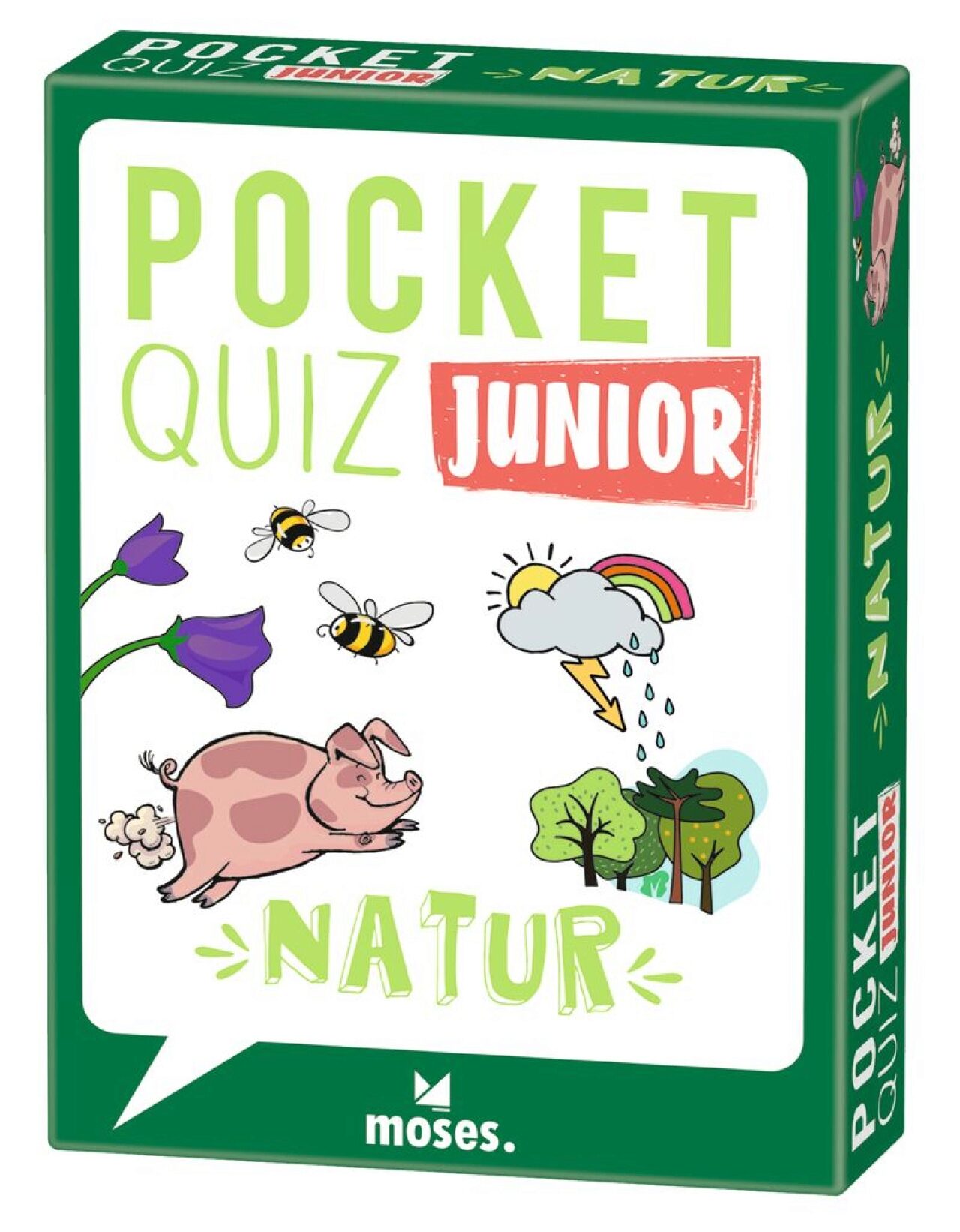 Moses . Verlag 051887 Pocket Quiz Junior Natur
