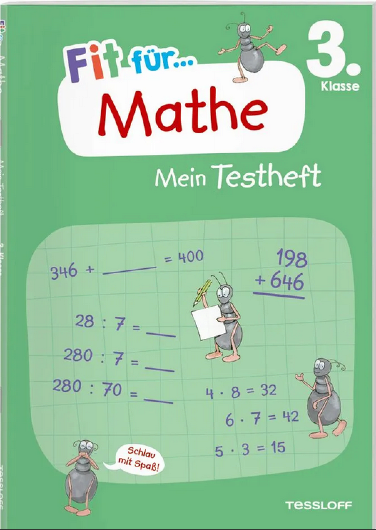 Tessloff 378862513 Fit Für Mathe 3. Klasse. Mein Testheft