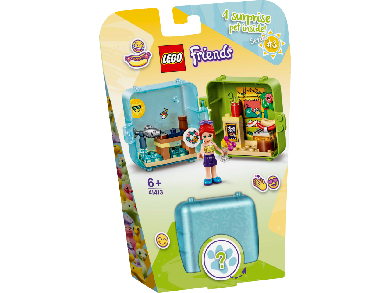 Lego® Friends Mädchen 41413 Mias Sommer Würfel - Hotdog Stand
