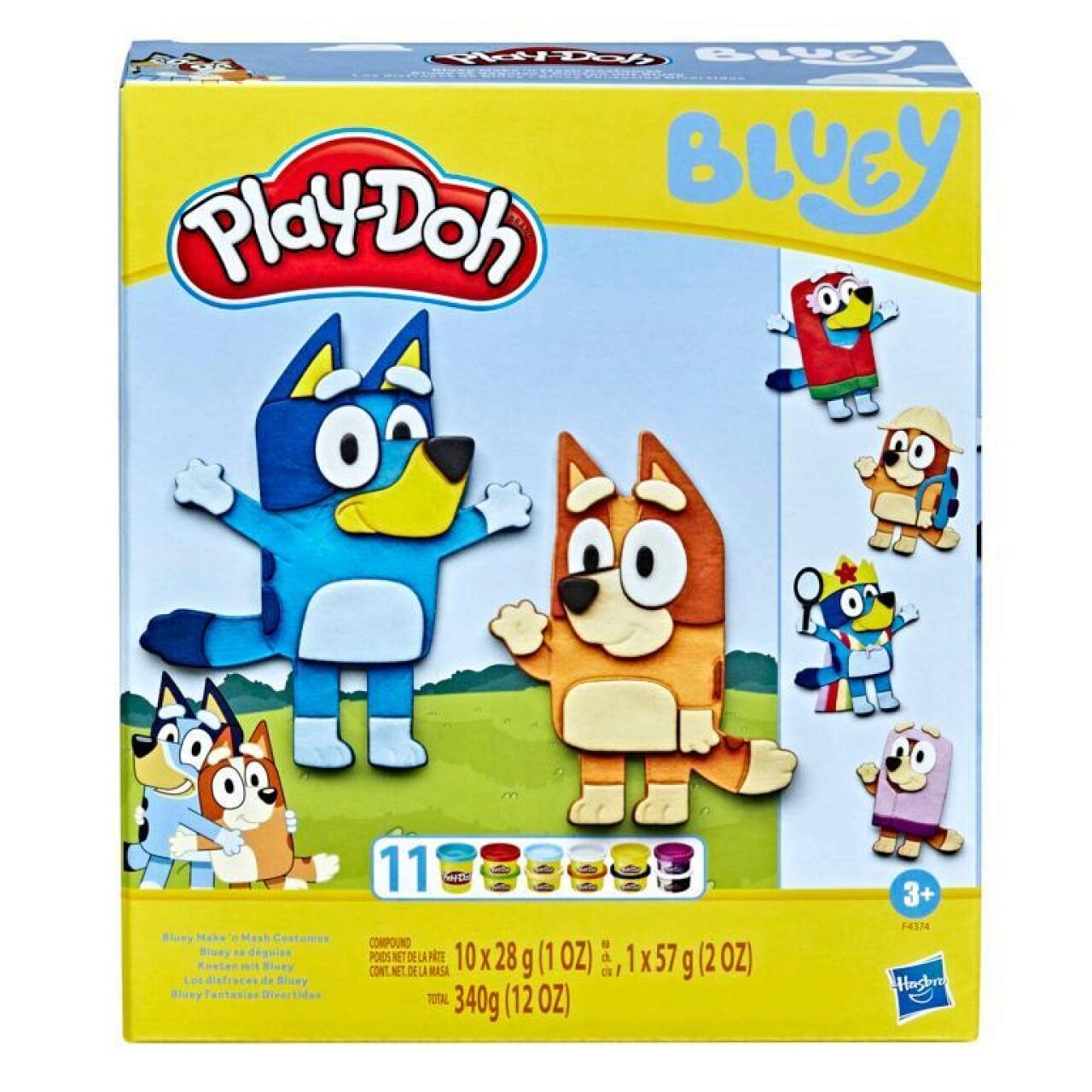 Hasbro F43745l0 Play-Doh Kneten Mit Bluey