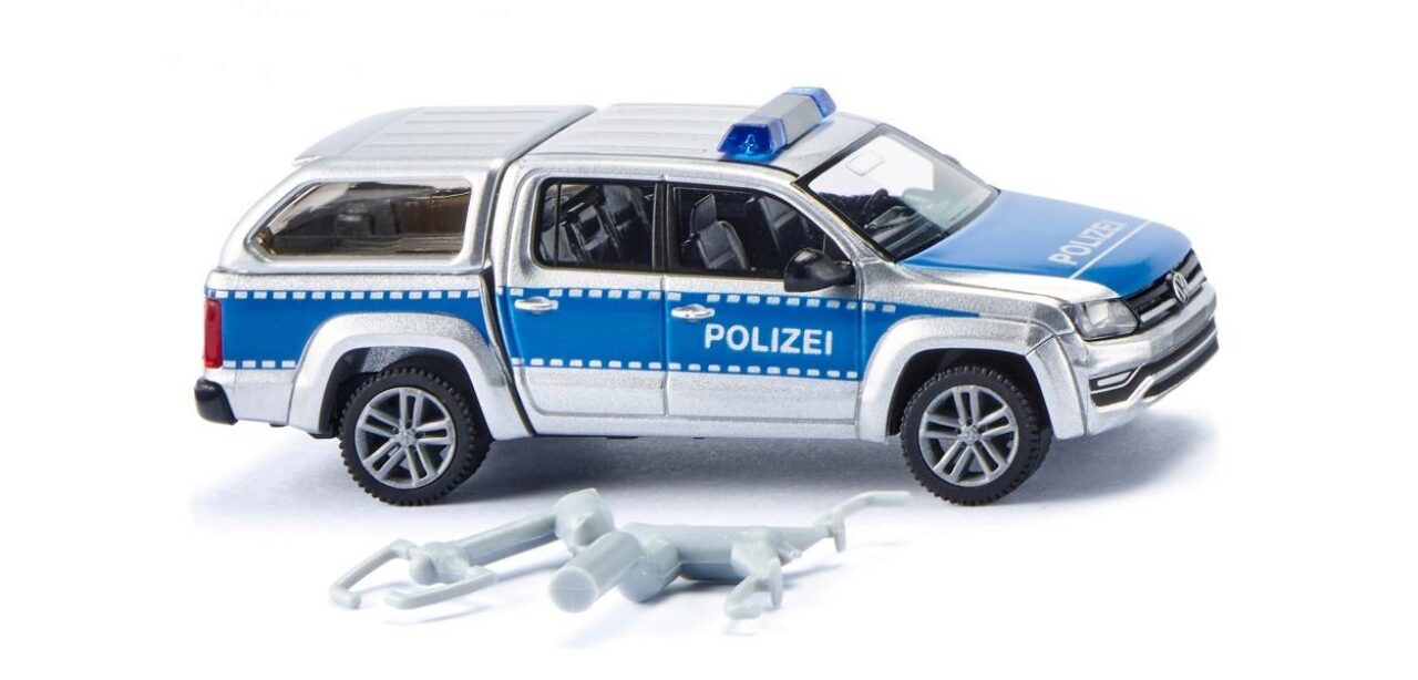 #031147 1:87 polizia Wiking-VW AMAROK GP Comfortline 