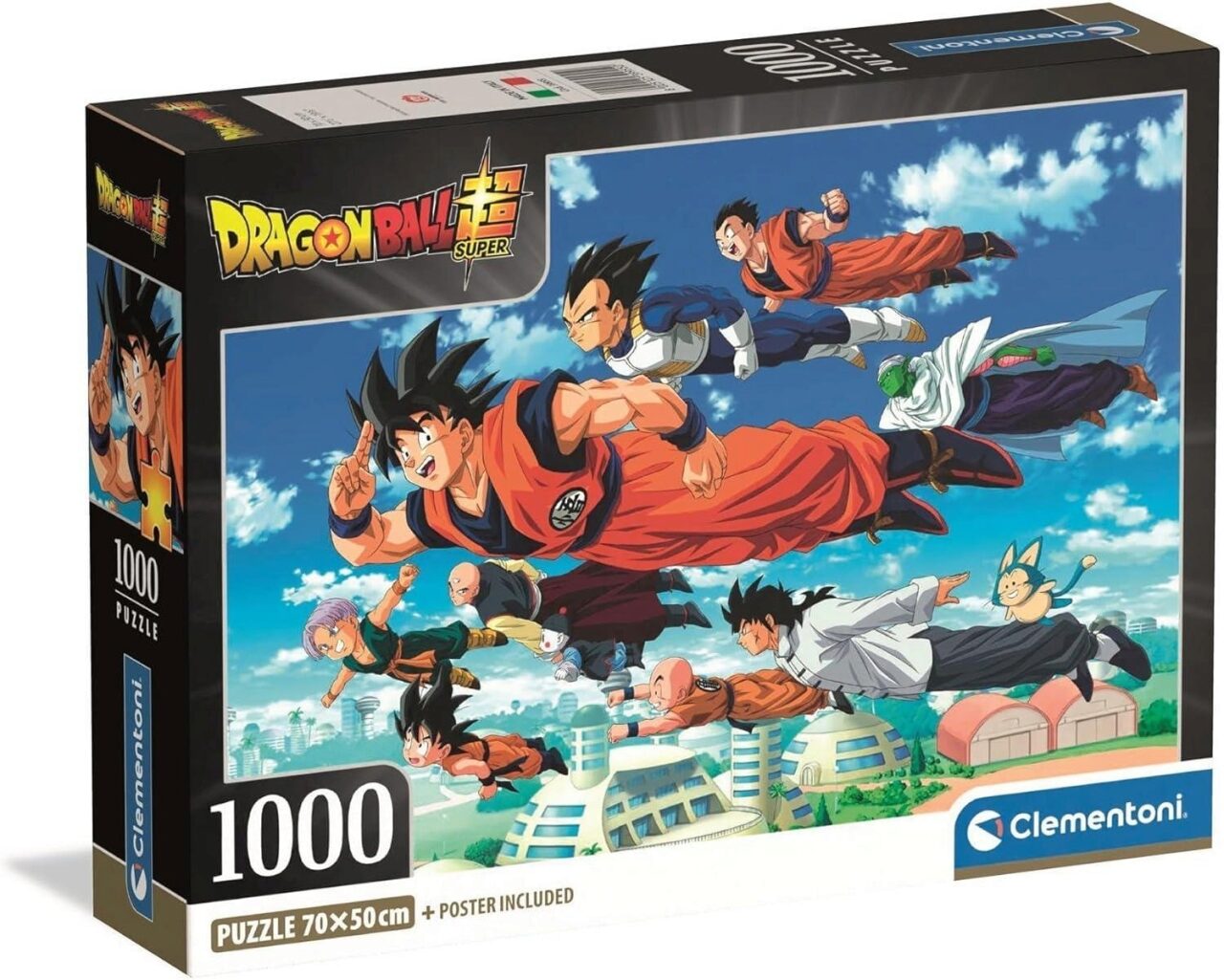 Clementoni 39955 Puzzle 1.000 Teile Animé Collection Compact Dragonball - Bild 3