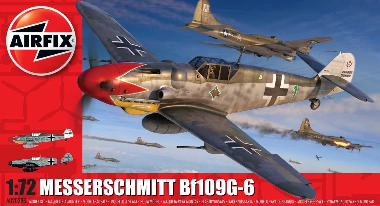 Airfix A02029b 1:72 Messerschmitt Bf 109G-6