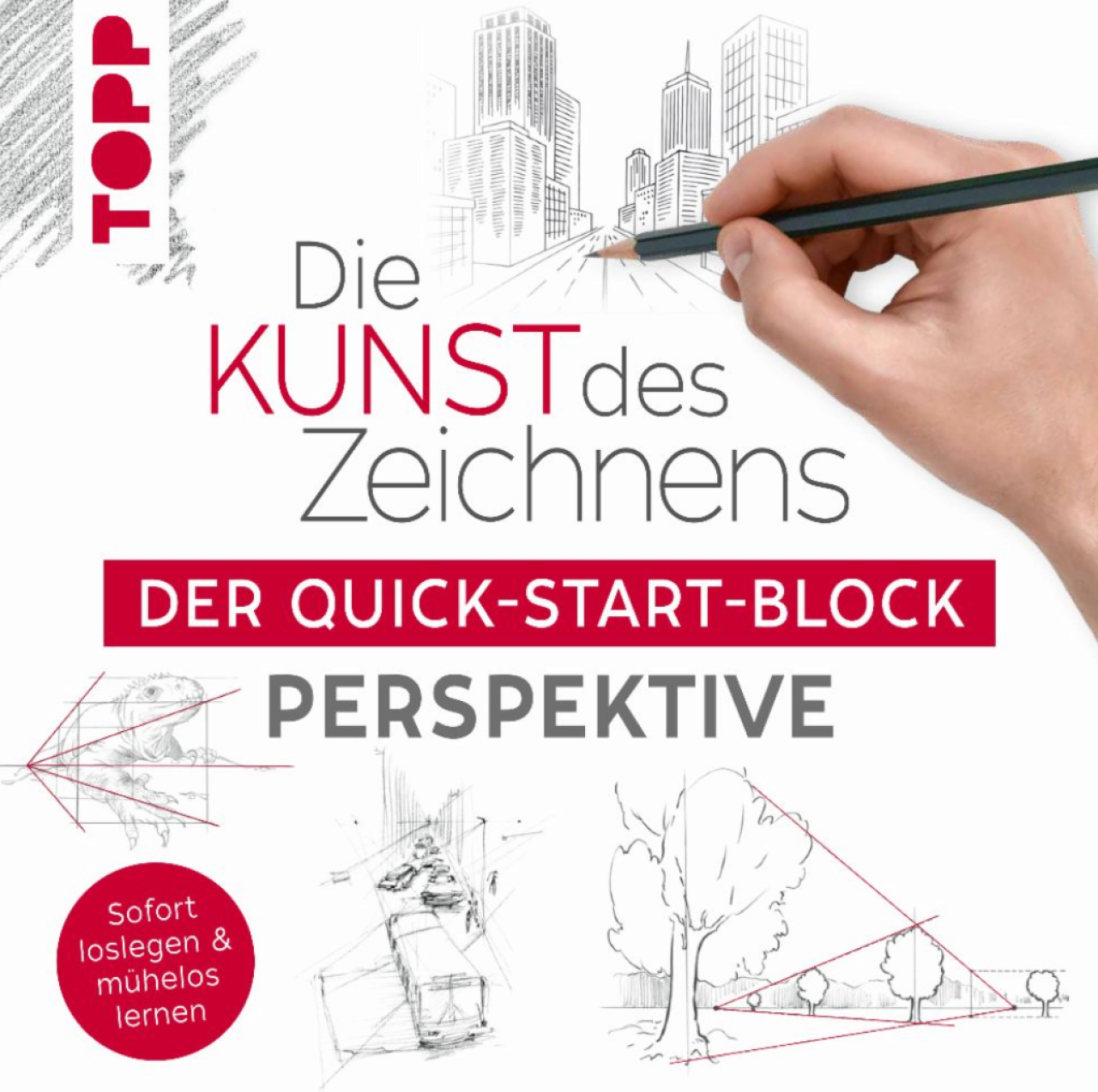 Frechverlag Topp 28019 Die Kunst Des Zeichnens. Der Quick-Start-Block Perspektive