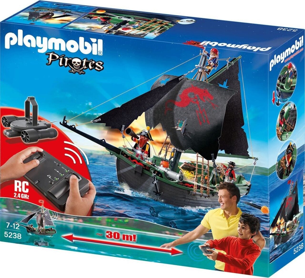 PLAYMOBIL® 5238 Piratensegler RC-Unterwassermotor