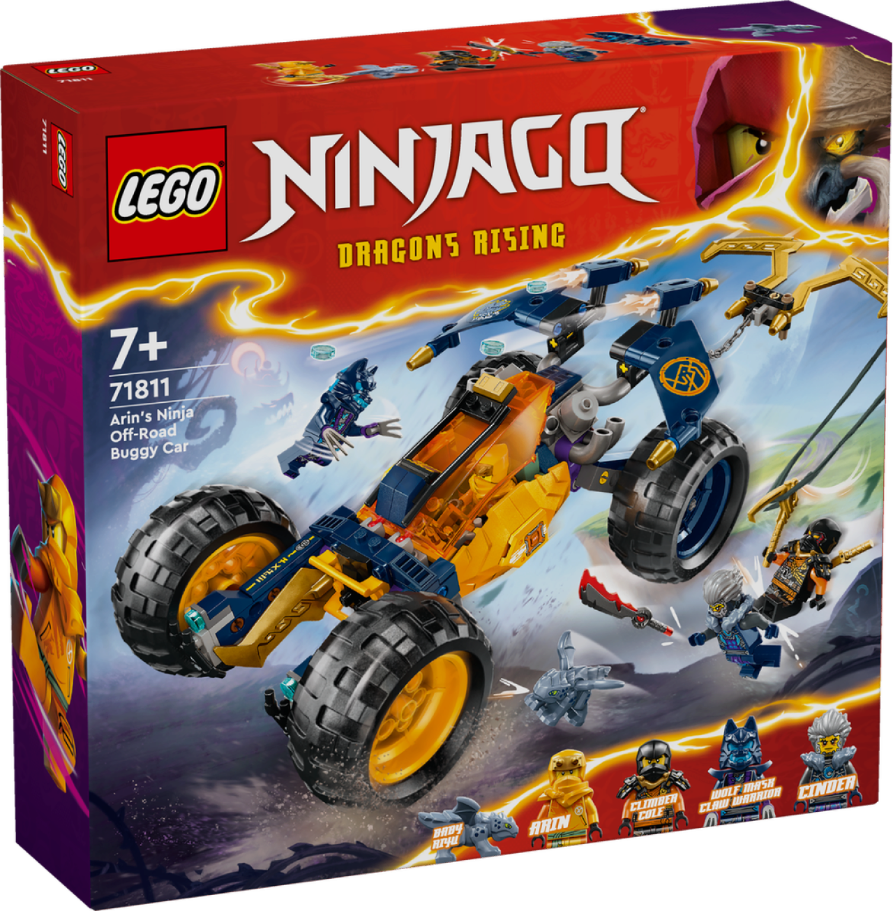Lego® Ninjago™ Jungen Lego® Ninjago 71811 Arins Ninja-Geländebuggy - Bild 12