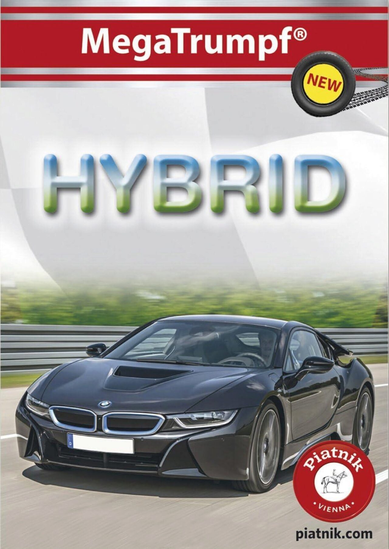 Piatnik 4240 Quartett Megatrumpf Hybrid