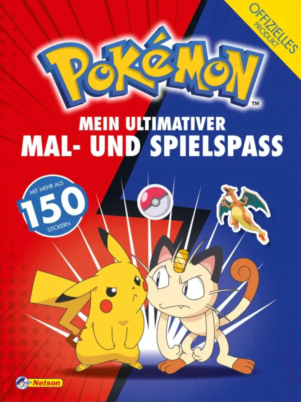 Carlsen Nelson 511635 Pokémon: Mein Ultimativer Spiel- Und Malspaß