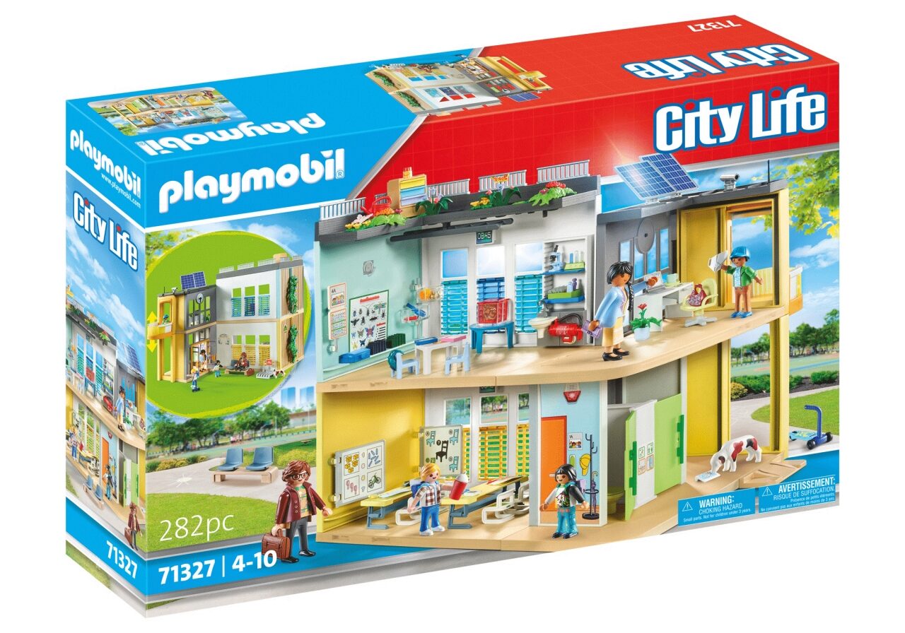 Playmobil Bunt Bausätze Eingerichtete Schule - Image 11
