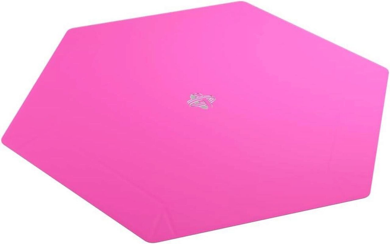 Gamegenic Magnetisches Würfel-Tablett – hexagonal – Schwarz/Pink - Bild 3