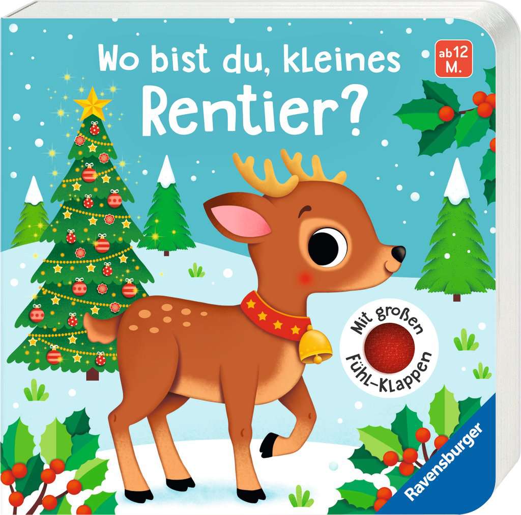 Ravensburger 41928 Wo Bist Du, Kleines Rentier?