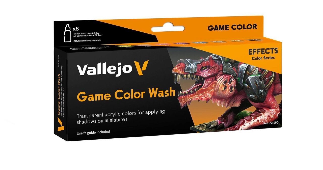 Vallejo Game Color Set 72190 Game Color Wash (8x18ml) - Bild 6