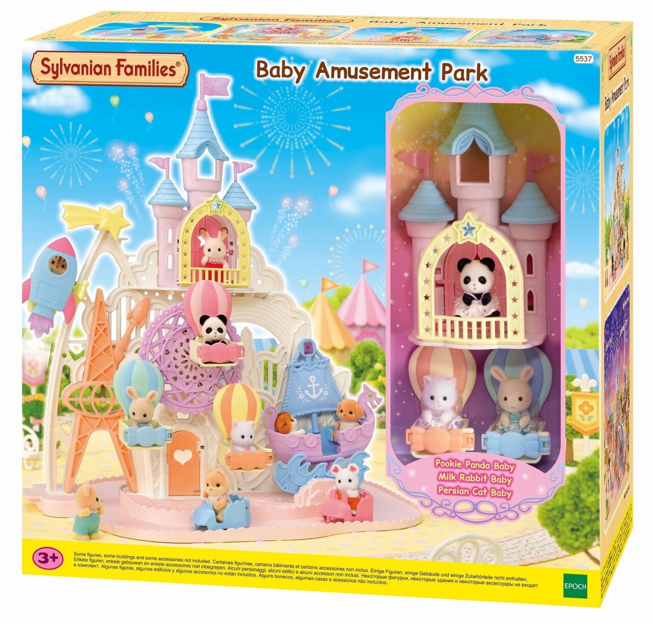 Sylvanian-Families Sylvanian Families Fee-Nachbarn 5537 Themenpark Mit Attraktionen Und 4 Welten - Bild 4