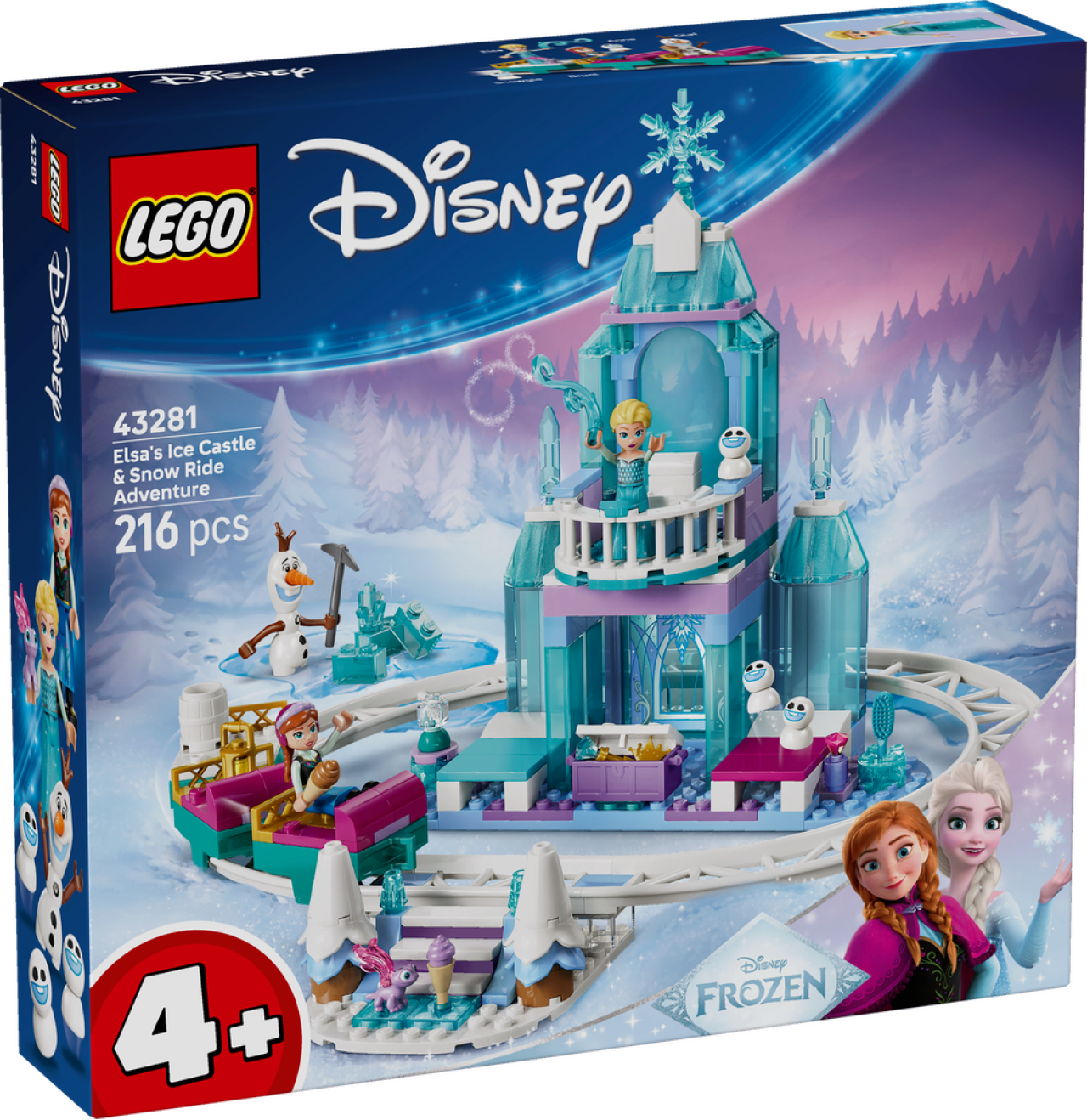 Lego® 4+ Lego® Disney Princess 43281 Elsas Schlittenfahrt Um Den Eispalast - Bild 8