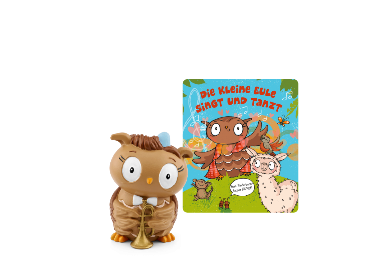 Tonies® 11000440 Die Eule Mit Der Beule - Die Kleine Eule Singt Und Tanzt. Das 2. Liederalbum
