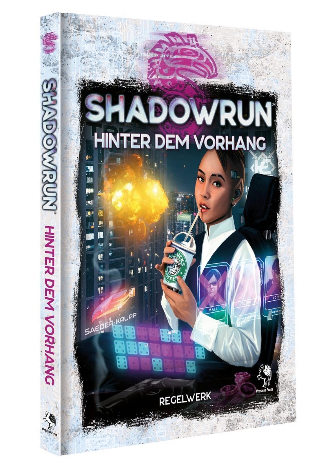 Pegasus Spiele Jungen 46117G Shadowrun: Hinter Dem Vorhang (Hardcover)