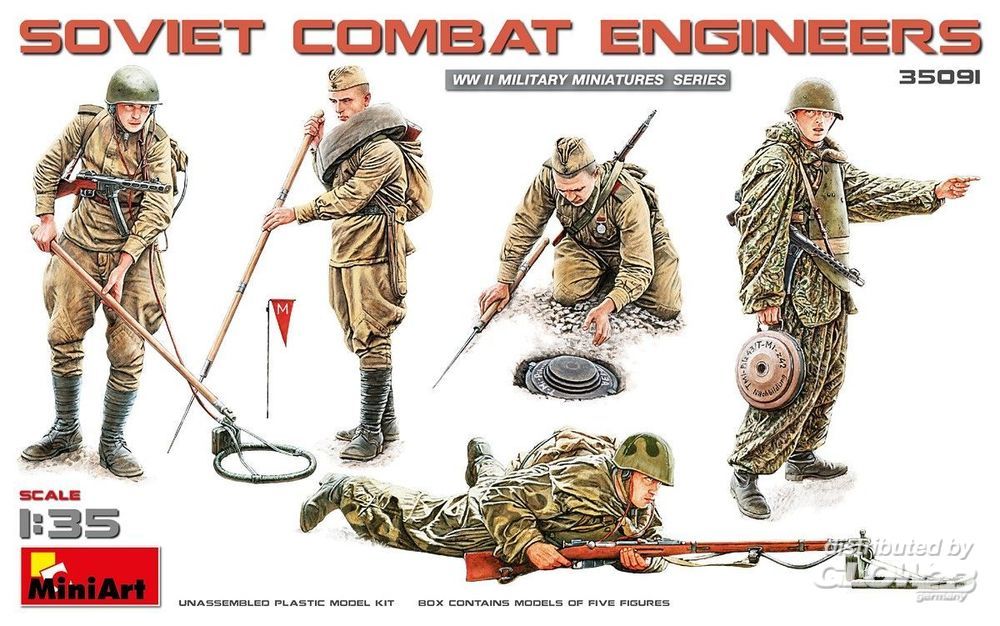 Miniart 35091 1:35 Soviet Combat Engineers