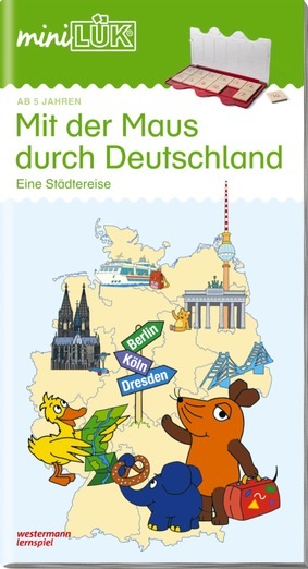 Lük 244536 Minilük Maus Deutschlandreise - Bild 4