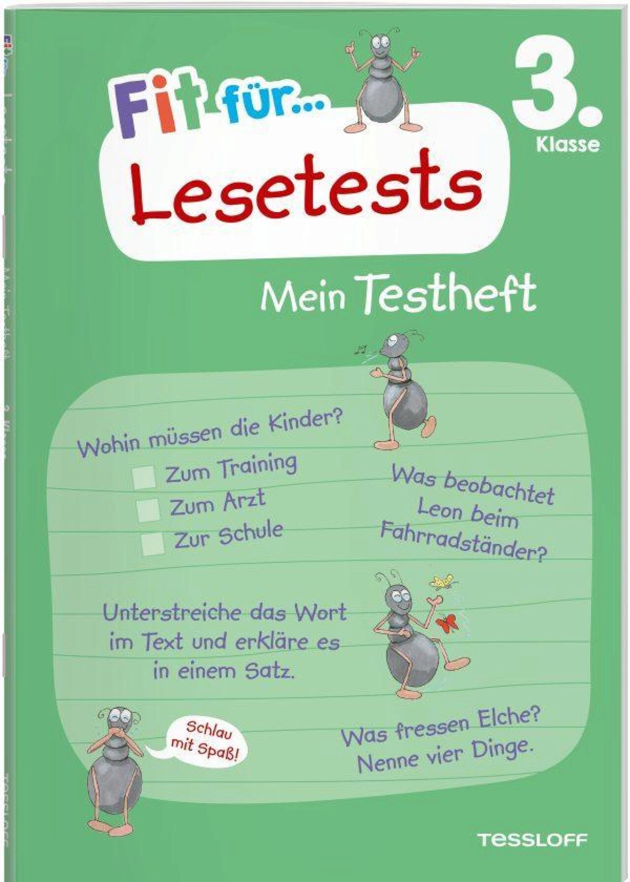 Fit für Lesetests 3. Klasse. Mein Testheft: Texte sicher verstehen und Lesetests erfolgreich meistern (Fit für die Schule Mein Testheft) - Bild 3