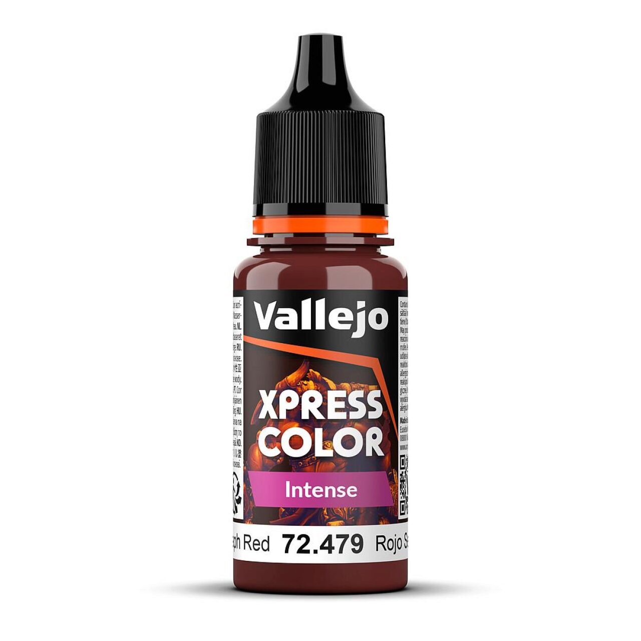 Vallejo Rot Künstlerfarbe + Bastelfarbe, Xpress Color Seraph Red 18Ml (18 Ml) - Bild 3