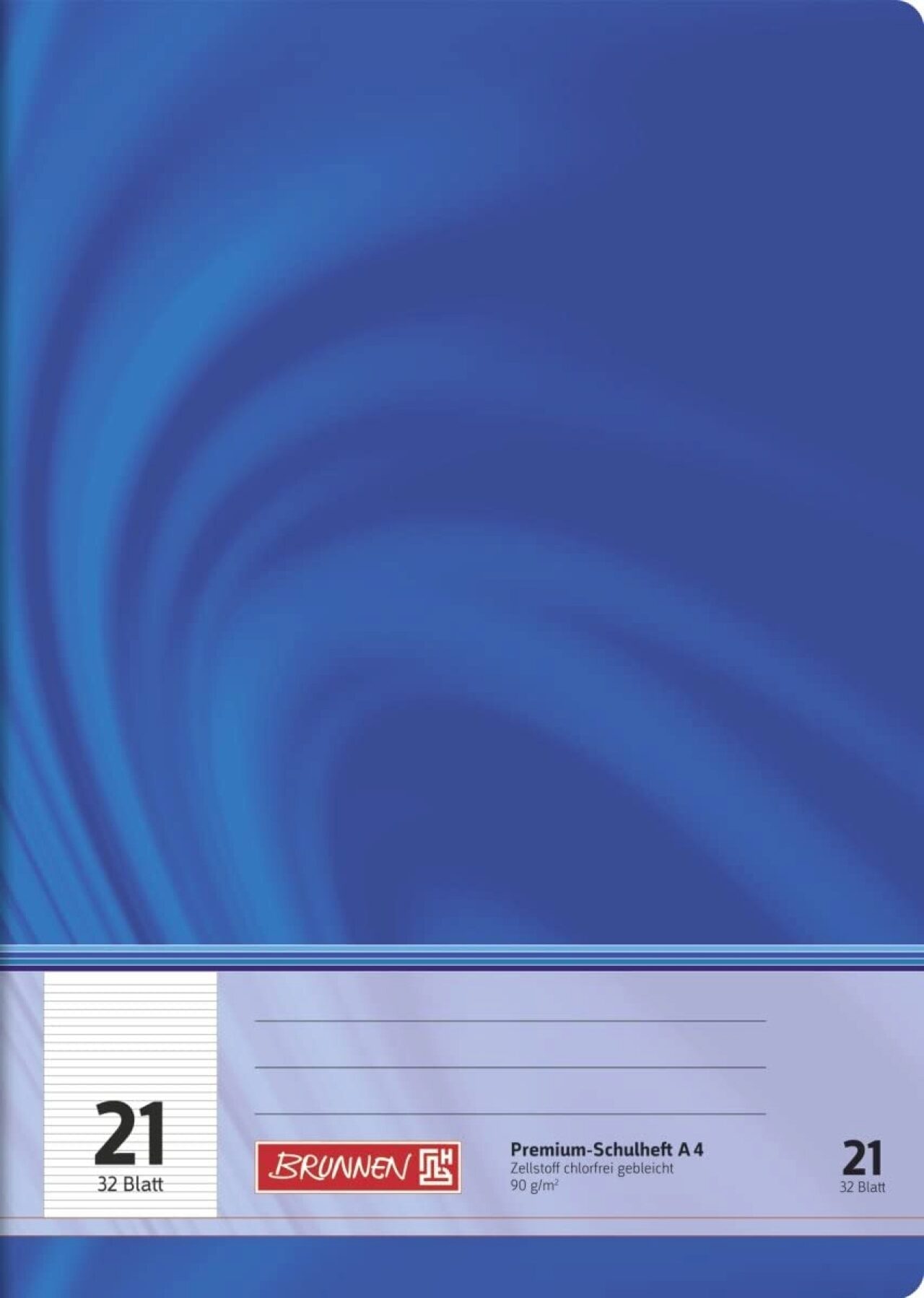 BRUNNEN Vivendi Schulheft liniert - DIN A4 - Lineatur 21 - 32 Blatt - Image 2