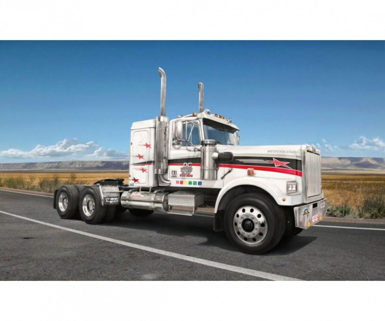 Tamiya Grau 1:24 Classic Us Truck Western Star - Bild 4