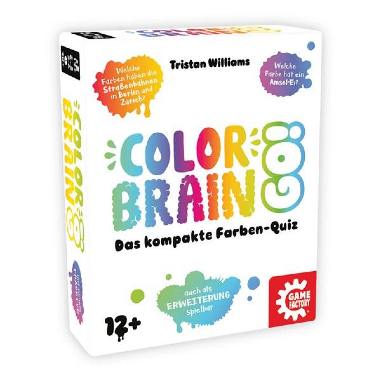 Game Factory 646294 Color Brain Go!, das kompakte Farbenquiz | Erweiterung, Quizspiel für 2 bis 6 Spieler, ab 12 Jahren - Bild 4
