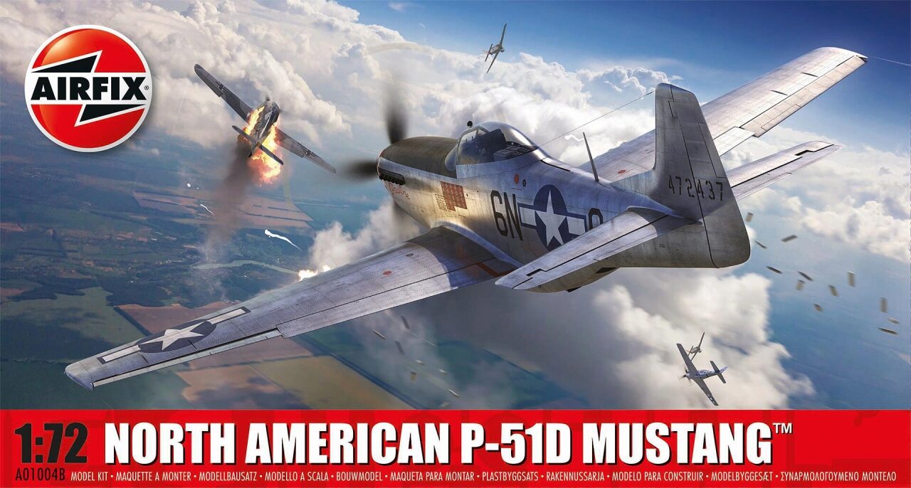 Airfix A01004b 1:72 North American P-51D Mustang