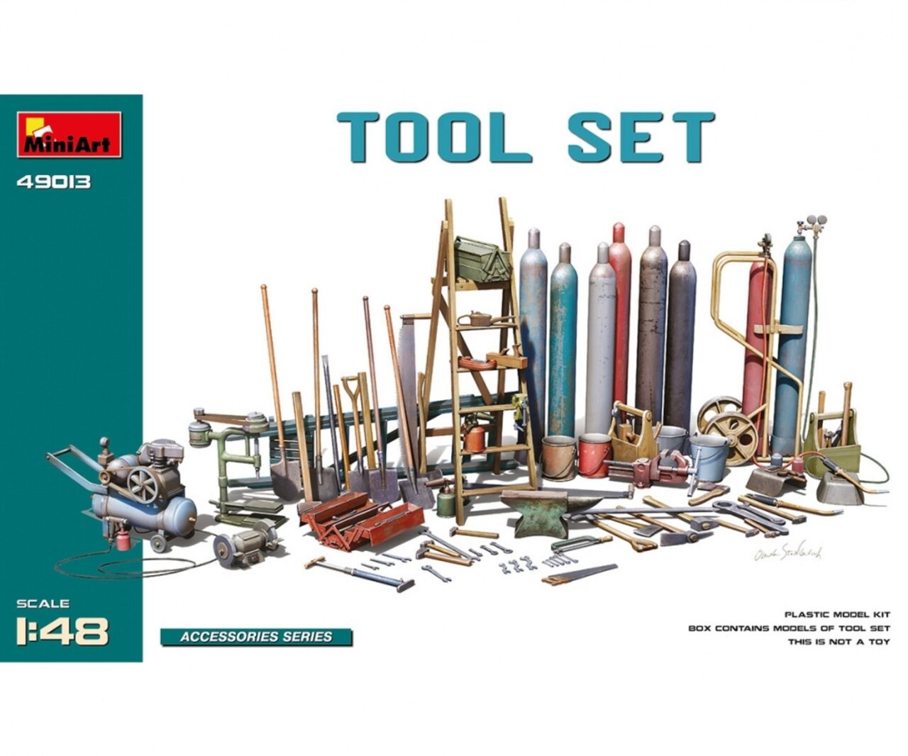 Miniart Models 550049013 1:48 Werkzeugset