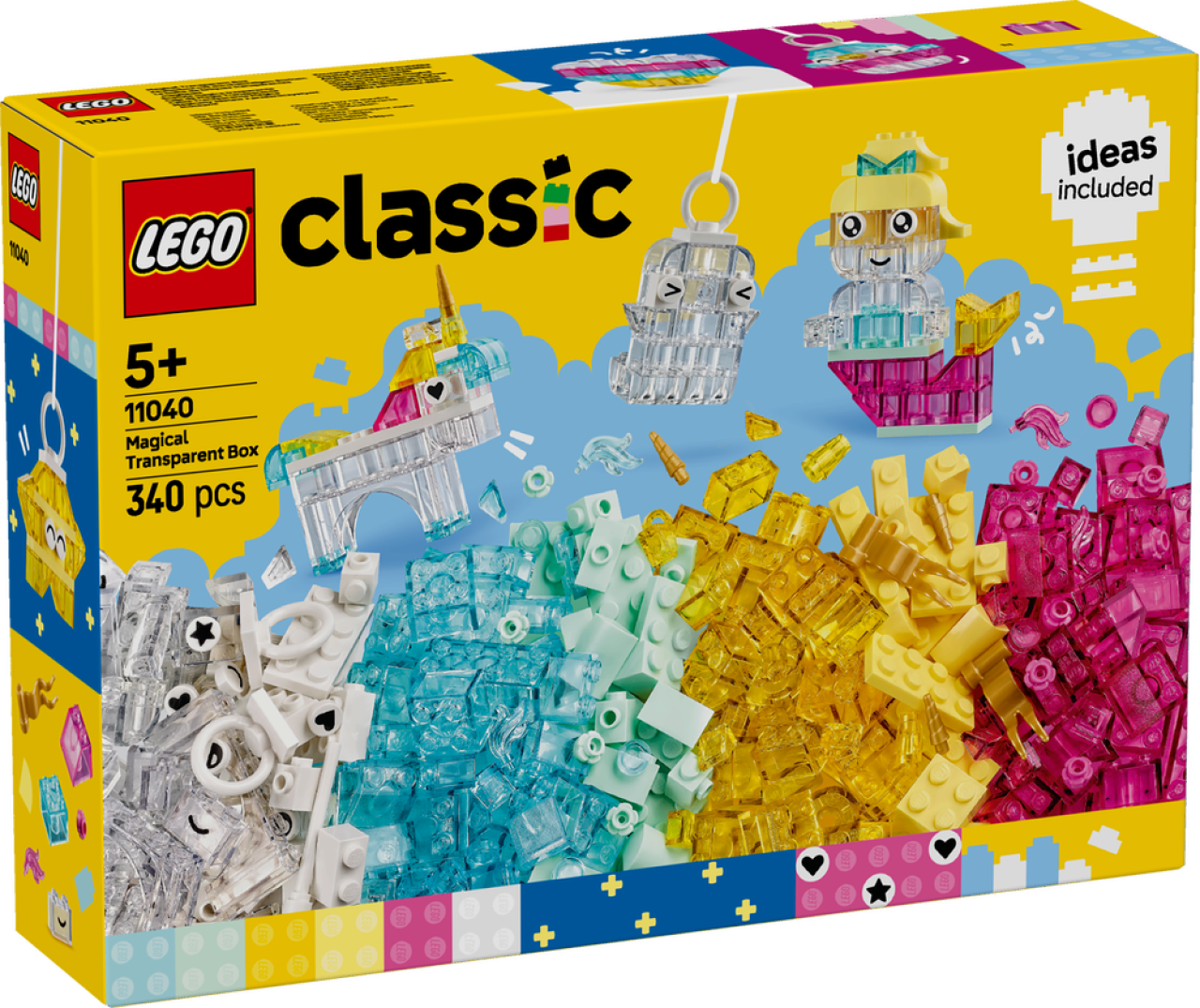Lego Unisex Lego® 11040 Zauberbox Mit Durchsichtigen Steinen Mehrfarbig Baby Größe 26,2 X Größe 6,1 X 19,1 Mm - Bild 10