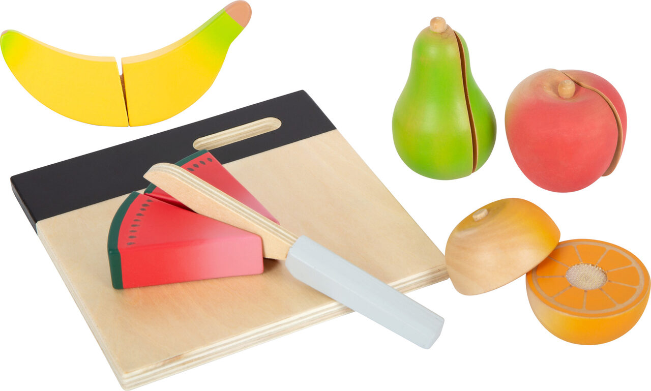 Small Foot Wooden Cut and Play Food Fruit Set 13 pcs - Image 4