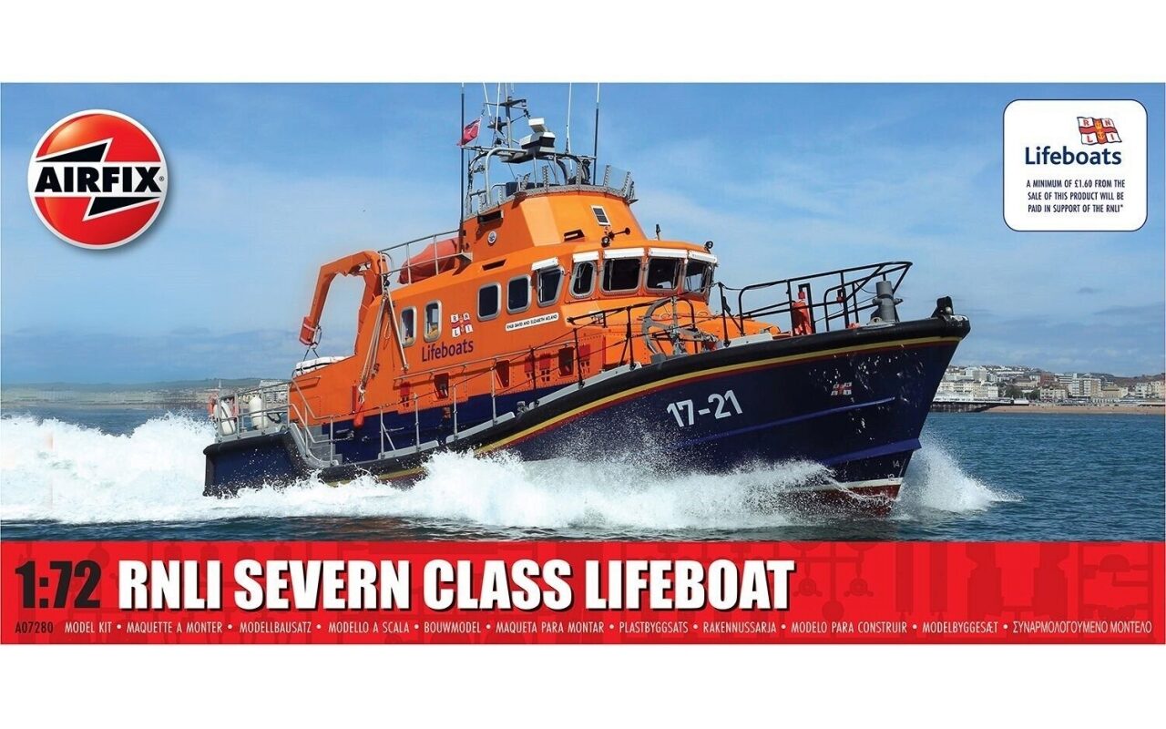 Airfix Bausatz Rnli Severn Class Lifeboat 1:72 - Bild 3