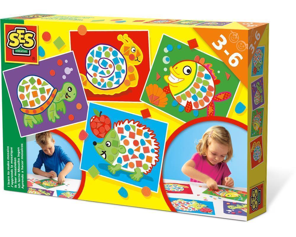 Ses Unisex Ich Lerne Mosaike Legen Mehrfarbig Baby - Bild 5