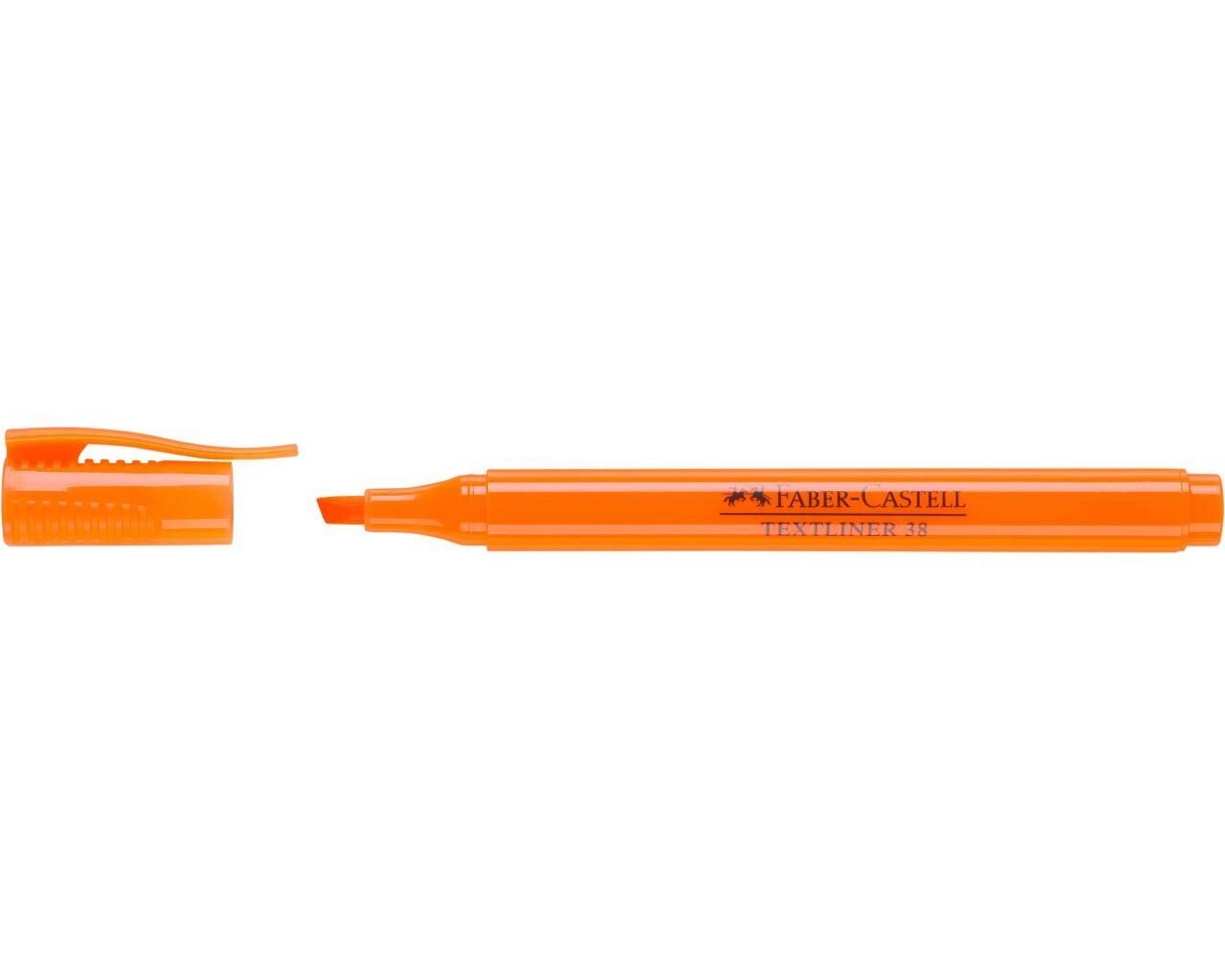 Gelb/Grün/Orange Textmarker In Stiftform Faber-Castell - Bild 3