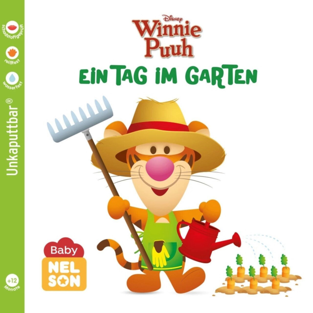 Nelson Carlsen 512654 Baby (Unkaputtbar) 4: Disney: Winnie Puuh: Ein Tag Im Garten