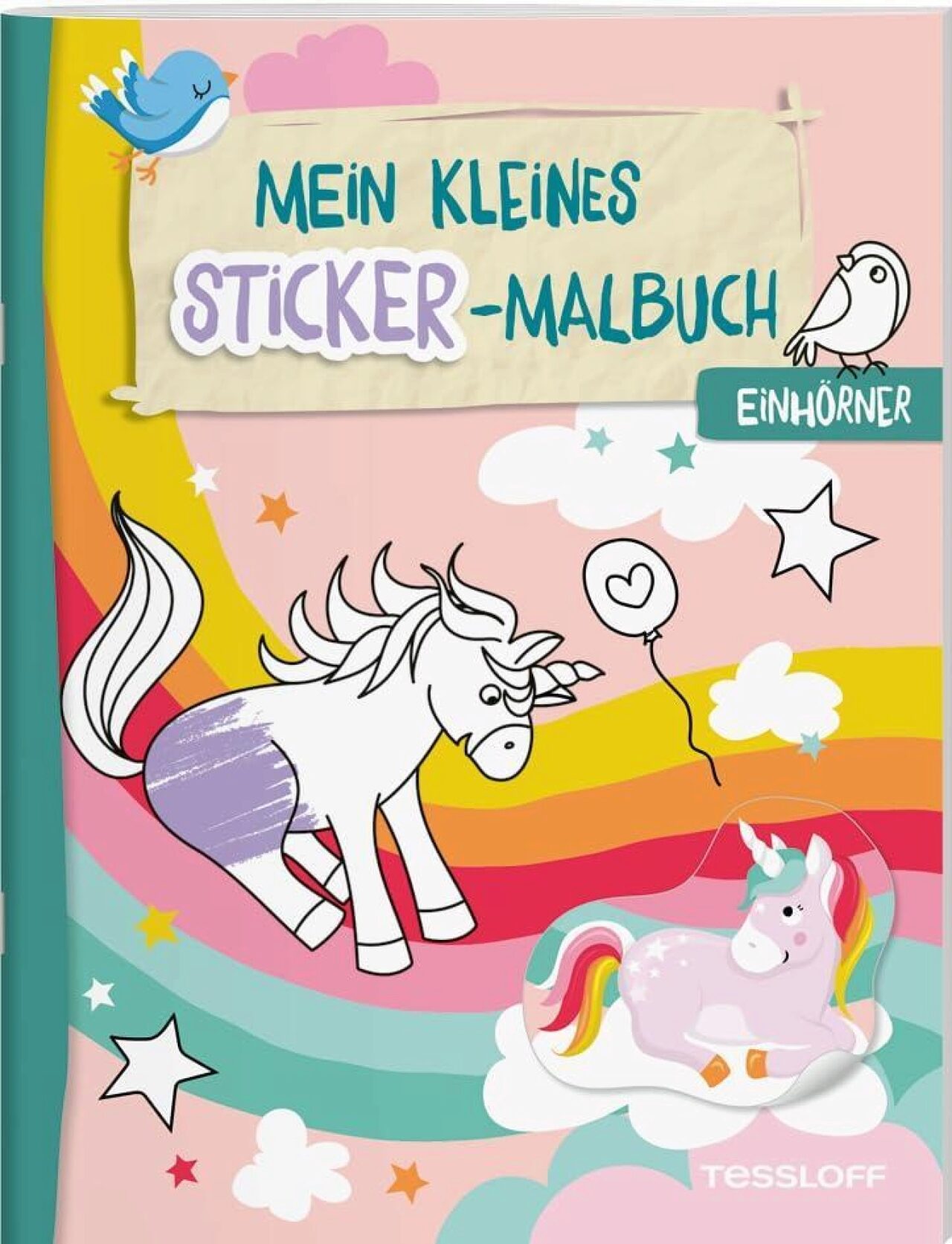 Mein kleines Sticker-Malbuch. Einhörner - Bild 3