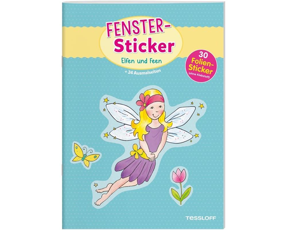 Tessloff 378864045 Fenster-Sticker-Malbuch. Elfen - Bild 3