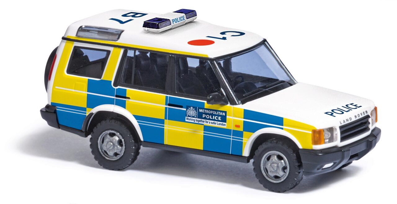 Busch 51926-1/87 Neu H0 Land Rover Discovery Polizei England 