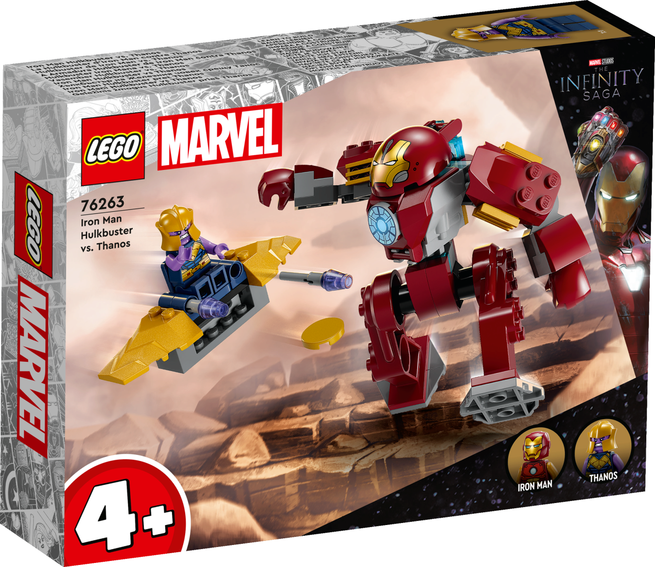 Lego Marvel Studios The Infinity Saga 76263 Iron Man Hulkbuster vs. Thanos - Neu - Bild 13