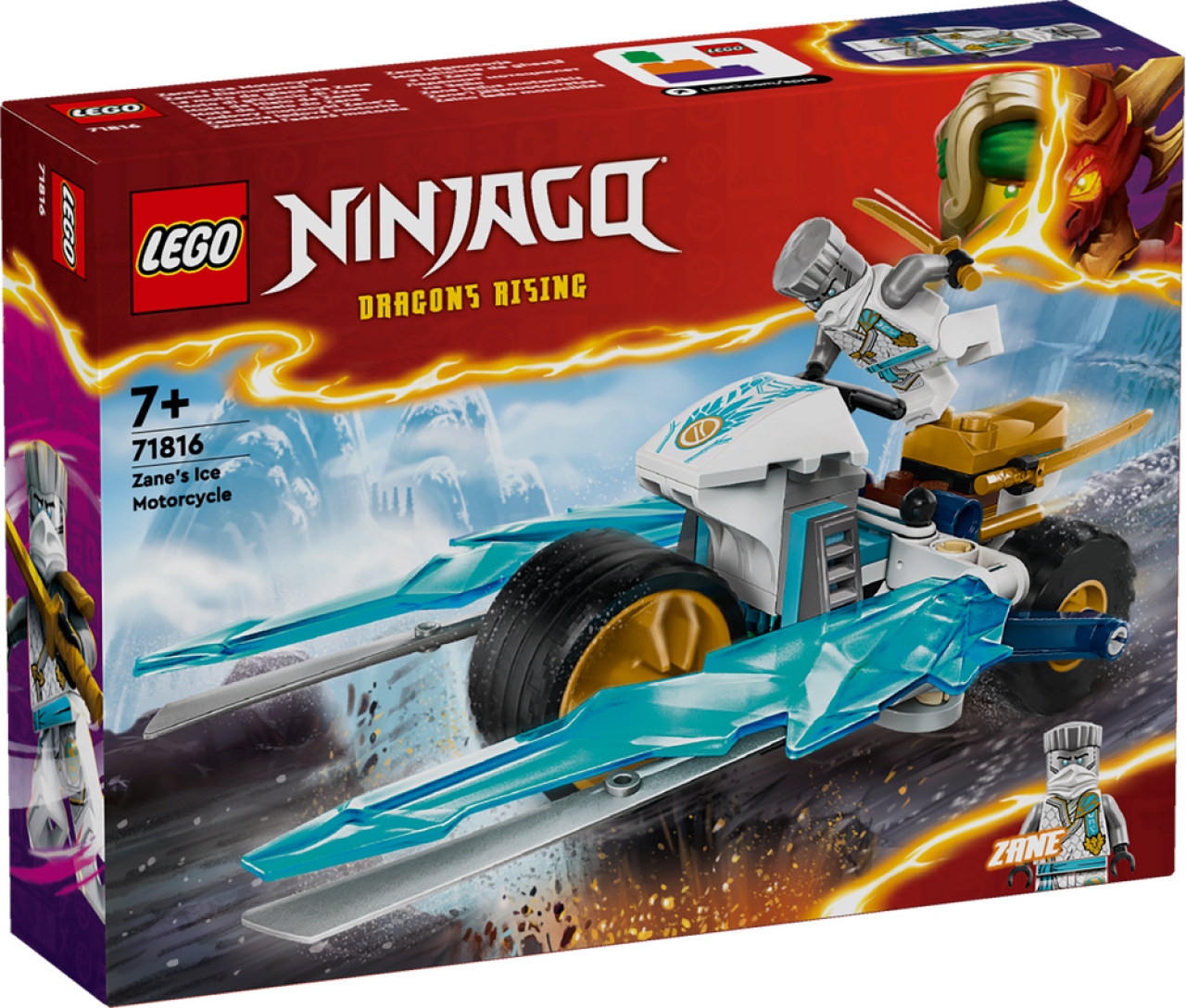 Lego® Ninjago™ Jungen Lego® Ninjago 71816 Zanes Eismotorrad