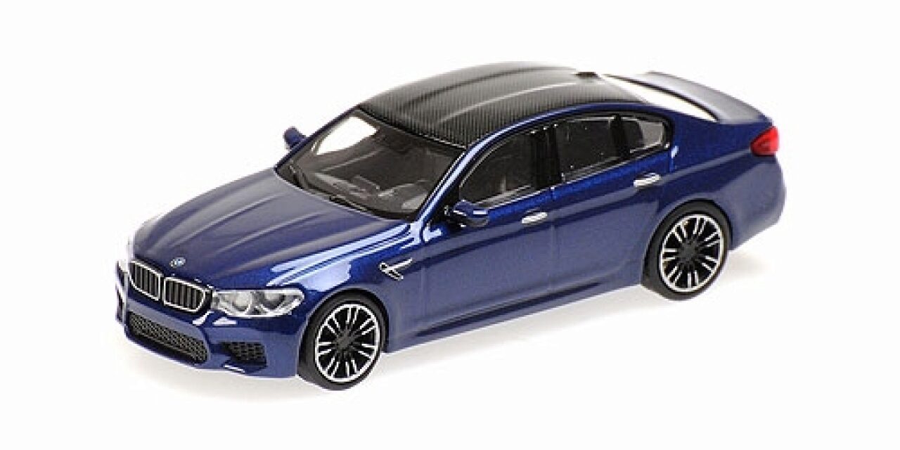 MINICHAMPS® 870028001 1:87 BMW M5 - 2018 - BLUE METALLIC