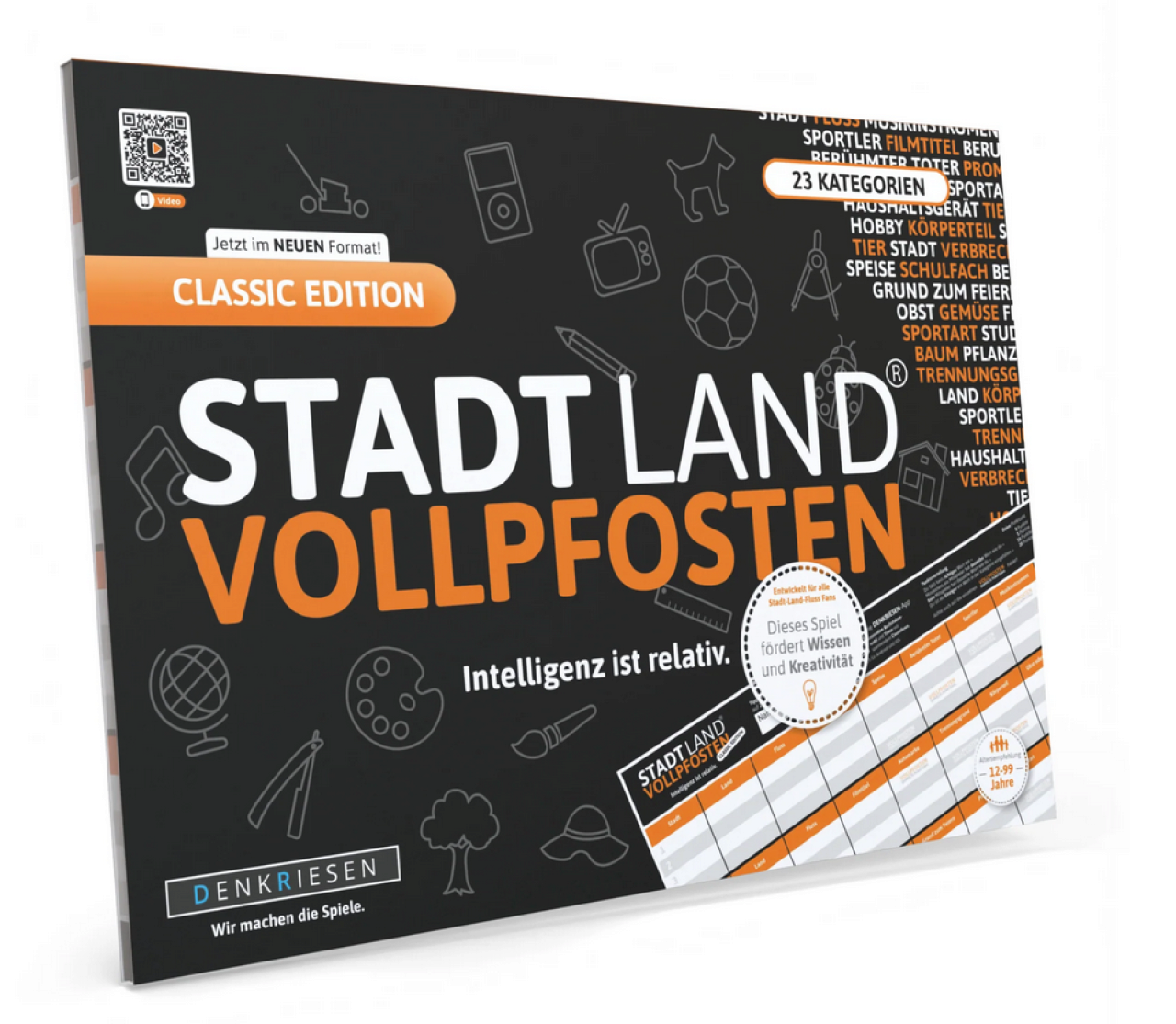 Denkriesen Mehrfarbig Stadt Land Vollpfosten - A4 Block Classic Edition (D) (Deutsch) - Bild 12
