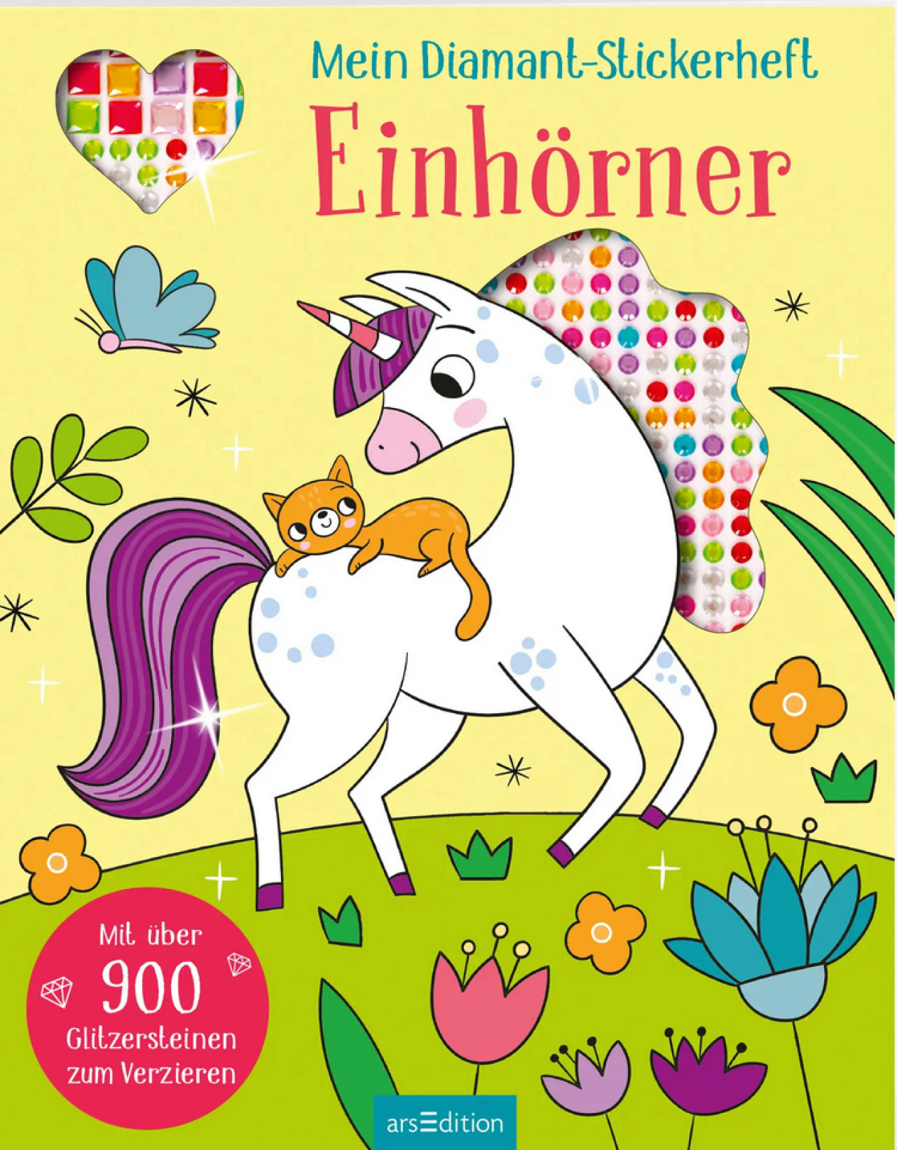 Mein Diamant-Stickerheft – Einhörner - Taschenbuch - Bild 5