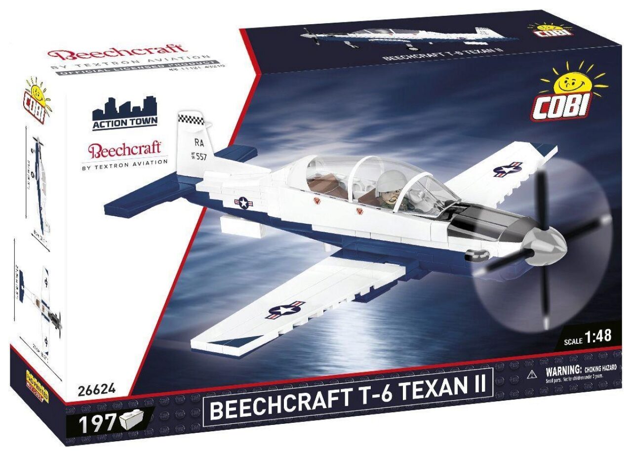 COBI Zivilflugzeug Beechcraft T-6 197kl 26624 - Bild 3