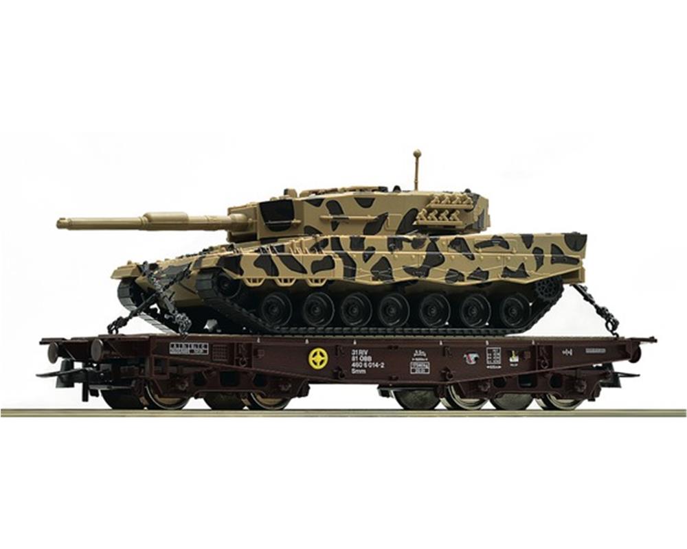 Panzer Leopard Roco 25314 NEU OVP N Schwerlastwagen ÖBB m