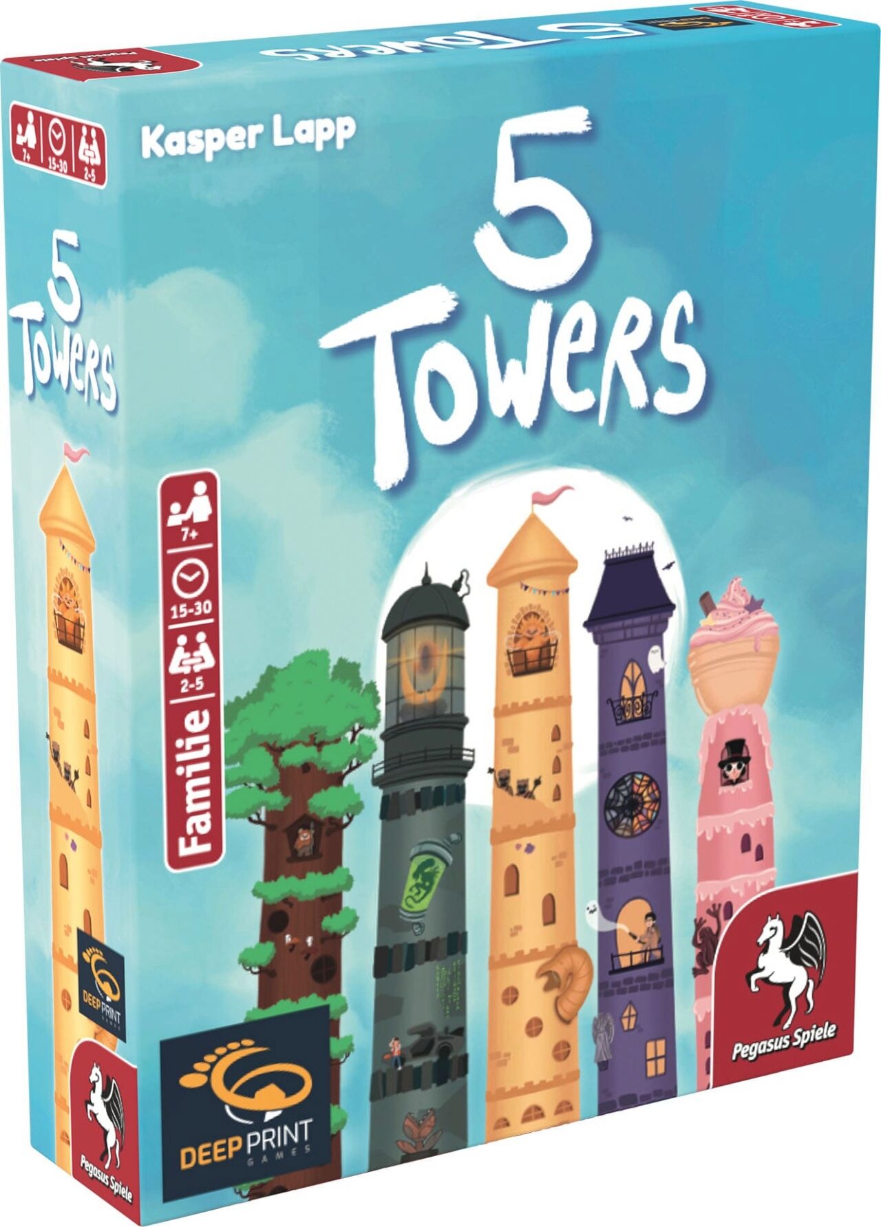 Pegasus Spiele 5 Towers (Deep Print Games) - Bild 10
