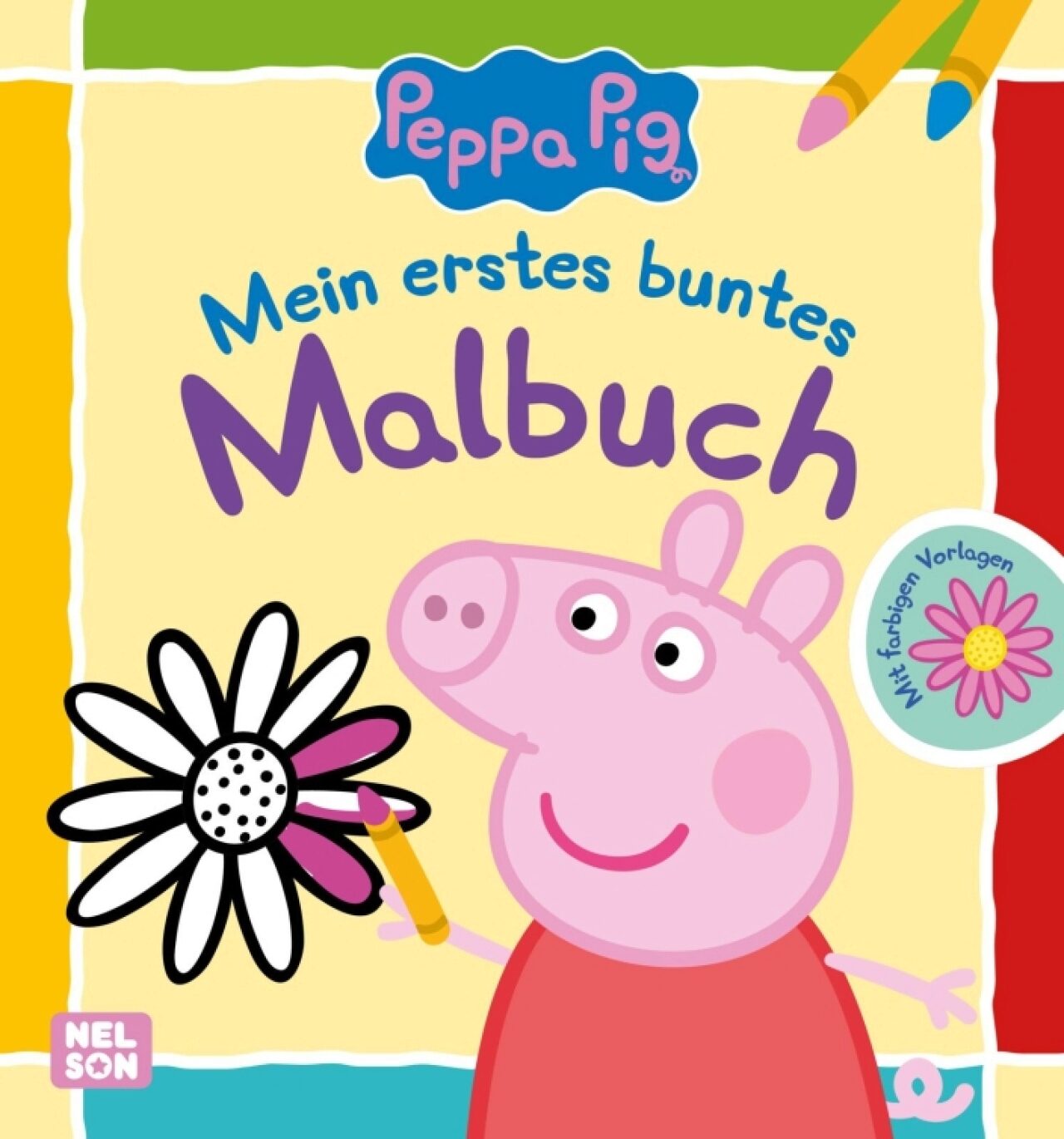 Carlsen 512499 Peppa Wutz Ausmalbilder: Mein Erstes Buntes Malbuch
