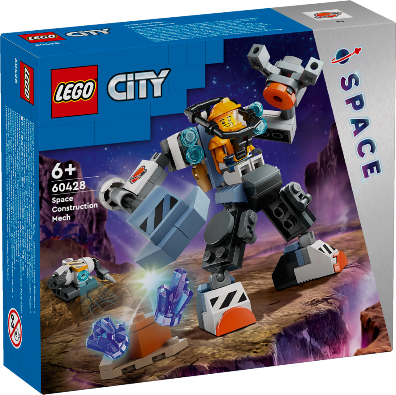 Joom Valletta Japan Jungen Grau Lego City Weltraum-Mech-Anzug, Spielzeug, Geschenk, Geburtstag, Pädagogisch, Weihnachten, Und Mädchen, Alter 6, 7, 8, 9, Weltraum, 60428 - Bild 8