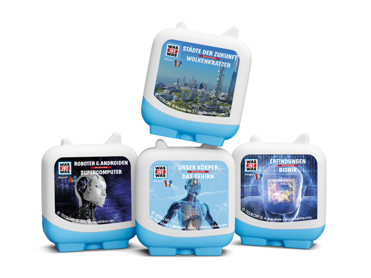 Pocket Tonies 4er-Set - Was ist Was | deutsch | 4x Hörfigur | 11000788 | 2024 - Bild 7