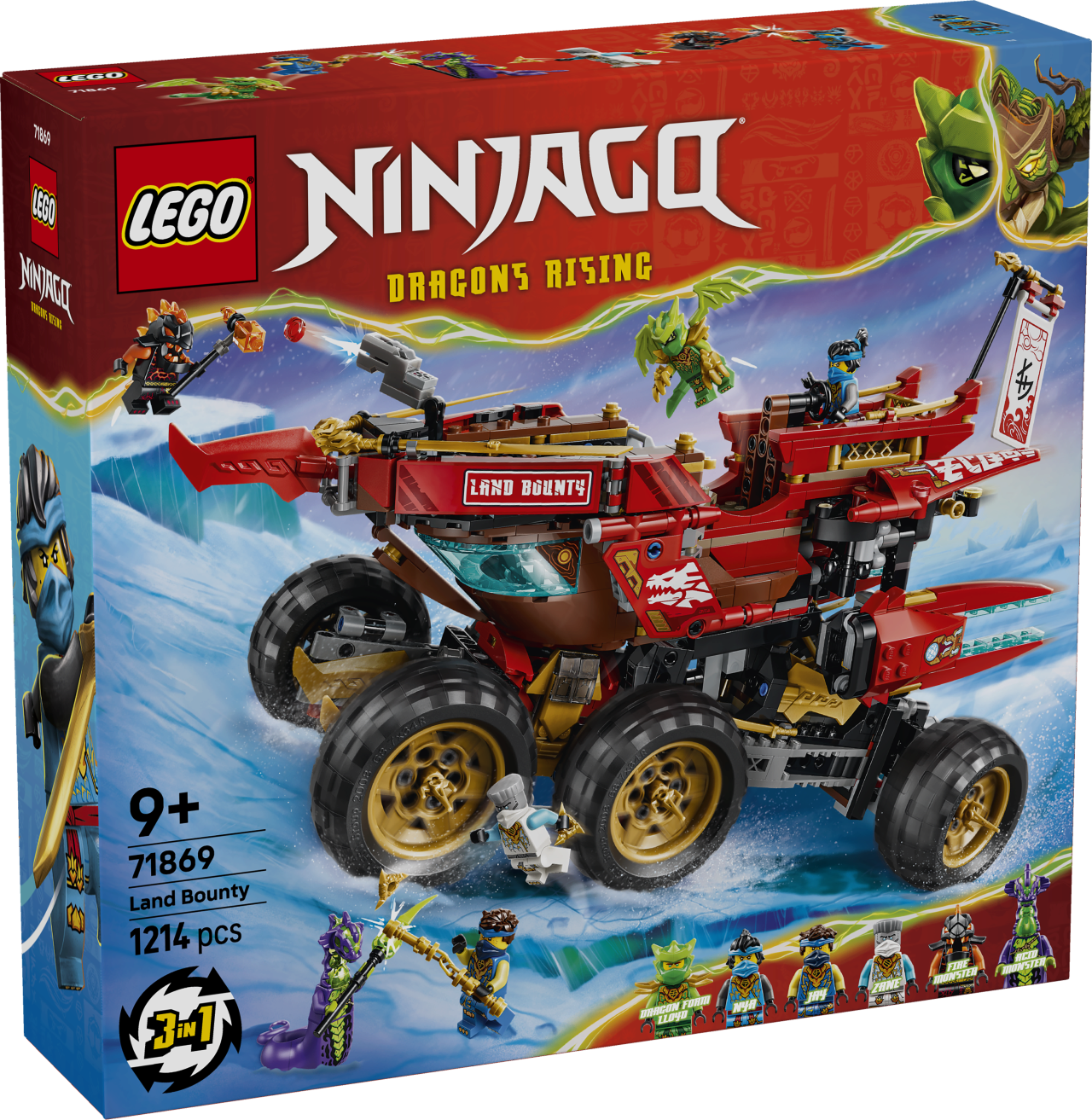 LEGO Ninjago 71869 Wüstensegler Klemmbausteine Bausatz - Bild 9